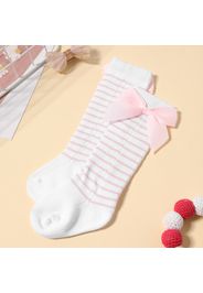 Baby / Toddler Bow Decor Stripe Socks for Girls