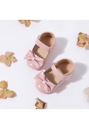 Baby / Toddler Wavy Edge Bow Prewalker Shoes