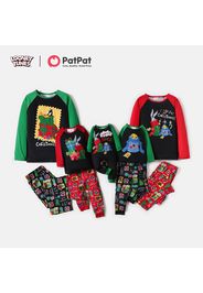 Looney Tunes Family Matching Christmas Gift Top and Allover Pants Pajamas Sets