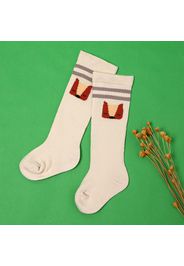 Baby / Toddler Cartoon Animal Embroidered Over Knee Socks