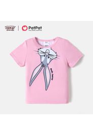 Looney Tunes Kid Boy/Kid Girl Letter Print Short-sleeve Tee