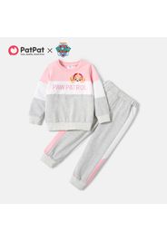 PAW Patrol 2-piece Toddler Girl Colorblock Sweatshirt and Pants Sets