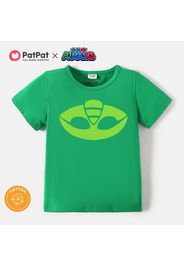 PJ Masks Toddler Boy/Girl Heroes Face Mask Print Cotton Tee