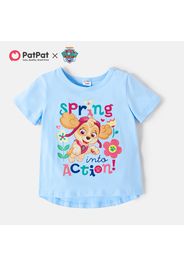 PAW Patrol Toddler Girl Skye Floral Cotton Tee