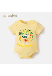 Harry Potter Baby Boy/Girl Graphic Short-sleeve Cotton Romper