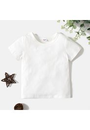 Toddler Boy Solid Color Short-sleeve Tee