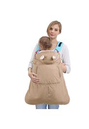 Baby Carrier Hooded Cover Cloak Cape Outdoor Windproof Warm Sleeping Sack Coat for Baby Carrier