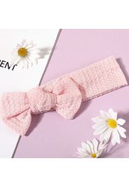 Pure Color Bow Headband Hair Accessory for Girls