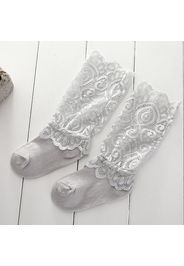 Baby Solid Lace Socks