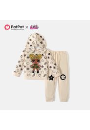 L.O.L. SURPRISE! 2pcs Kid Girl Character Stars Print Hoodie Sweatshirt and Pants Set