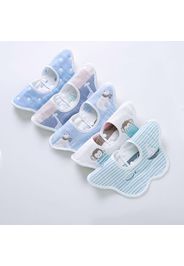 5-pcs Baby Bibs 360 Rotating Muslin Cotton Infant Saliva Bibs Cute Baby Gauze Bibs Infant