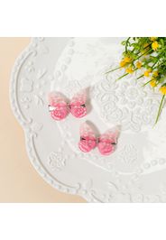 Butterfly Crystal Diamond Decor Hair Clip for Girls