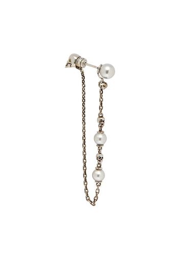 Pearls drop earrings