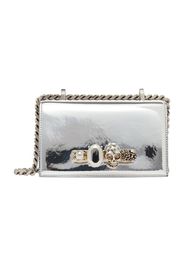 Mini Jeweled Satchel Bag