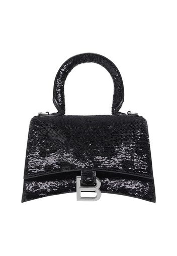 Hourglass XS handbag in sequins