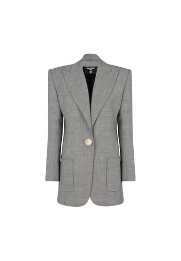 1 button wool jacket