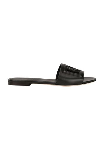 Calfskin Slides with DG logo