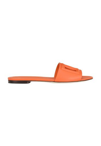 Calfskin Slides with DG logo