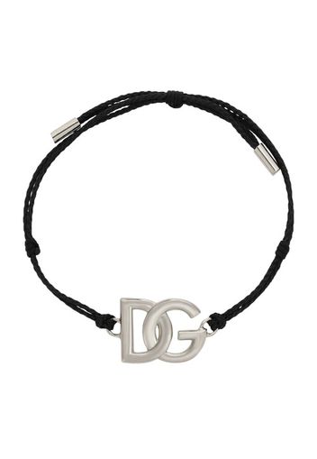 Cord Bracelet with Large Logo