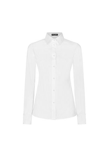 Stretch poplin shirt