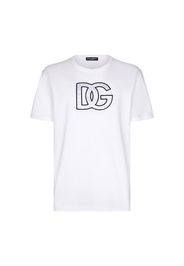 Cotton T-shirt with DG patch