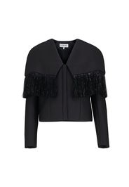 Fringed bolero jacket