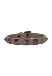 Rockstud leather bracelet