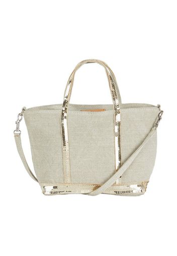 Linen and Sequins XS Cabas Tote