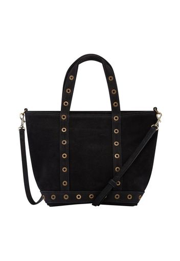 Small Nubuck and Eyelets Cabas tote