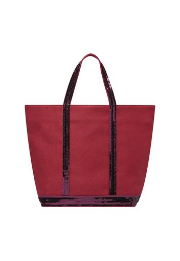 Canvas M cabas tote