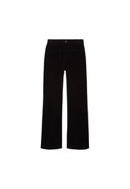 Cotton Dompay Flare Trousers