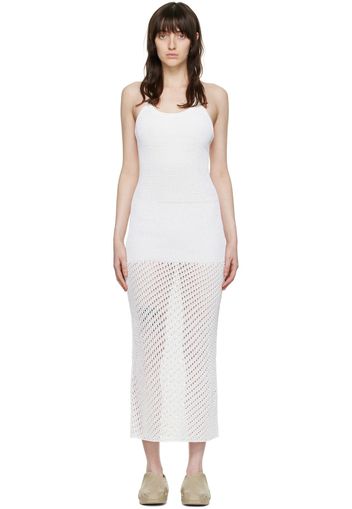 1017 ALYX 9SM White Cotton Midi Dress