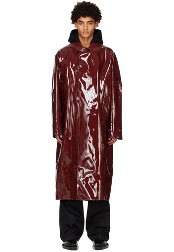 1017 ALYX 9SM Burgundy Scout Coat