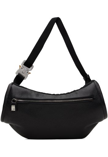 1017 ALYX 9SM Black Leather X Nylon Crossbody Bag