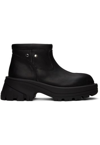 1017 ALYX 9SM Black Low Top Work Boots