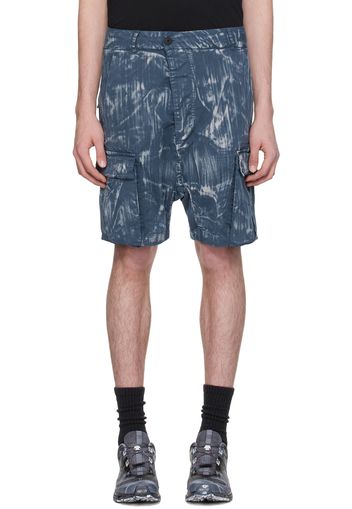 11 by Boris Bidjan Saberi Blue P20 Denim Shorts