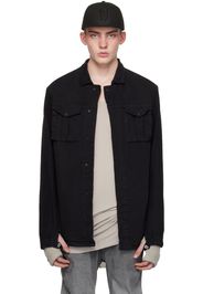 11 by Boris Bidjan Saberi Black S1B Denim Jacket