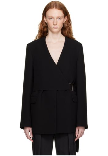 3.1 Phillip Lim Black Wrap Blazer