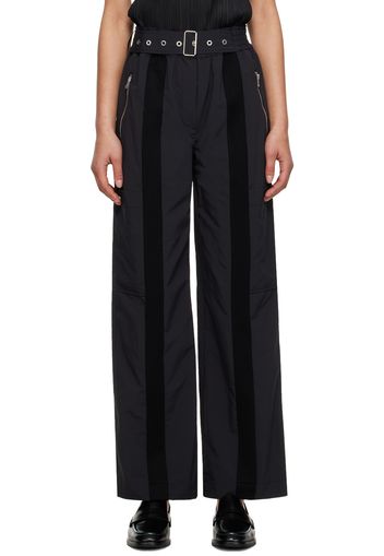 3.1 Phillip Lim Black Belted Trousers