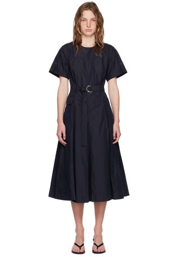 3.1 Phillip Lim Navy Utility Midi Dress