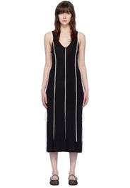 3.1 Phillip Lim Black Piping Maxi Dress