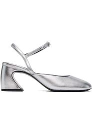 3.1 Phillip Lim Silver ID Mary Jane Heels