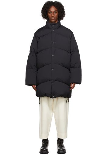 Acne Studios Black Long Down Jacket