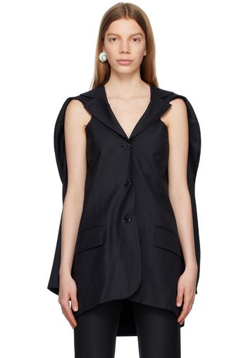 Acne Studios Black Deconstructed Blazer