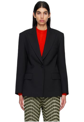 Acne Studios Black Single-Button Blazer