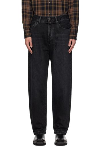 Acne Studios Black Loose Fit Jeans