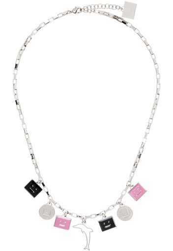 Acne Studios Silver Charm Necklace