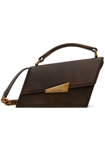 Acne Studios Brown Mini Distortion Bag