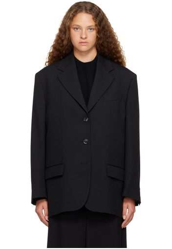 Acne Studios Black Notched Lapel Blazer