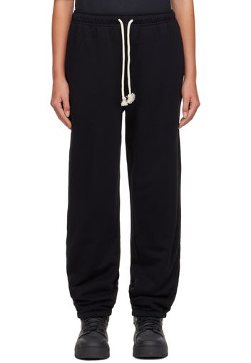 Acne Studios Black Patch Lounge Pants